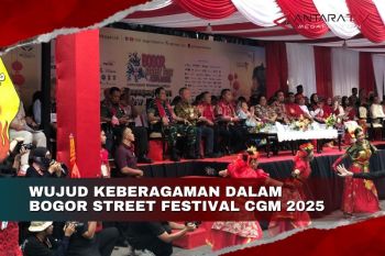 Wujud keberagaman dalam Bogor Street Festival CGM 2025