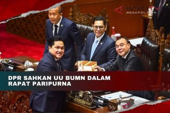 DPR sahkan UU BUMN dalam rapat paripurna