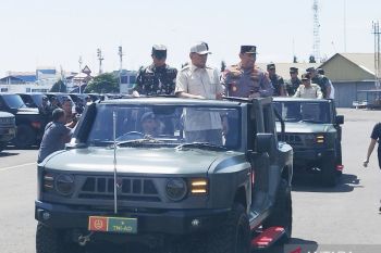 Menhan sebut Babinsa hingga Bhabinkamtibmas akan gunakan Pindad Maung