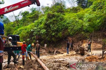 Pemulihan listrik di Nagari Galugua terkendala akses jalan