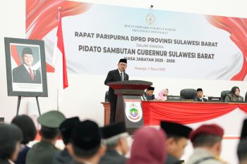 Gubernur  Sulbar butuh dukungan bangun ekonomi inklusif