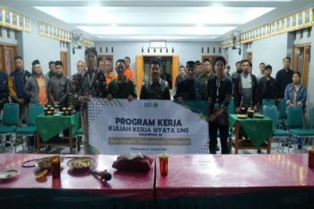 Rawan longsor, Mahasiswa KKN UNS 35 sosialisasikan mitigasi bencana di Desa Tengklik