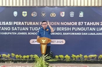 Saber Pungli minta Jember sukseskan program pemerintah tanpa korupsi