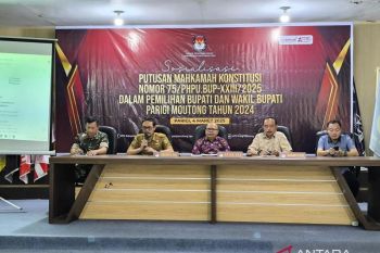 Pemungutan suara ulang di Kabupaten Parigi Moutong butuh anggaran Rp32 miliar