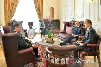 Airlangga temui Sekjen OECD guna percepat proses aksesi RI