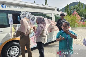 BI Papua membuka 10 titik layanan penukaran uang di Kota Jayapura