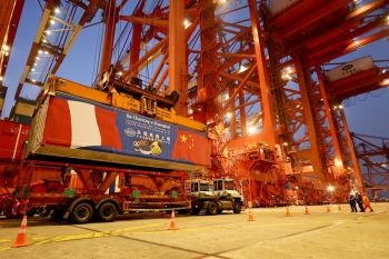 Volume kargo pada rute pelayaran Chancay-Shanghai lampaui 20.000 ton