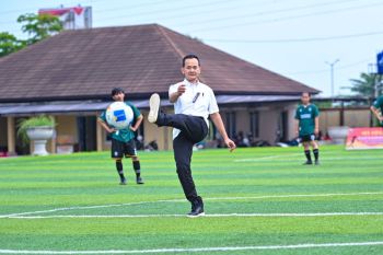 Ramadhan League For Charity Bhayangkara FC Polda Lampung resmi digelar