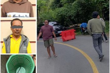 Polres Lampung Barat ringkus pelaku pungli di jalan lintas Liwa-Krui