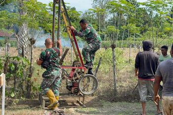 Satgas TMMD Kodam IM bangun 13 titik sumur bor