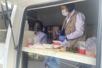 BBPOM Bali periksa pasar takjil di Kampung Muslim Wanasari