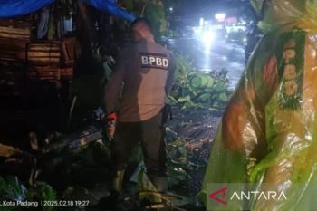 BPBD Padang koordinasikan penanganan longsor di jalan Padang-Solok