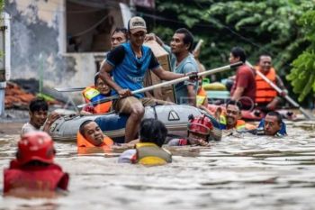 85 RT di Jakarta masih tergenang banjir hingga hari ini