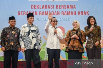 Enam kementerian deklarasikan Gerakan Ramadhan Ramah Anak