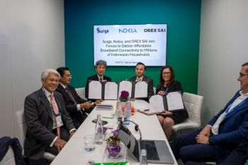 Surge, Nokia dan OREX SAI teken MoU sediakan konektivitas broadband