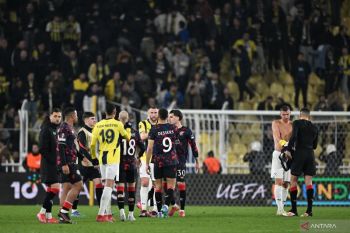 Lyon dan Rangers raih kemenangan di leg pertama 16 besar Liga Europa