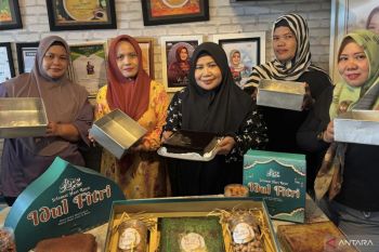 Kue basah khas Palembang selalu jadi primadona