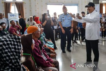 Kunjungan kerja Mensos di Bandung
