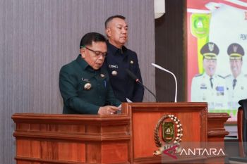 DPRD Meranti gelar paripurna penyampaian pidato perdana Bupati dan Wakil Bupati