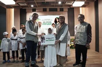 Dompet Dhuafa bersama Dul Jaelani kolaborasi muliakan anak yatim
