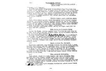 Warta Berita Singkat - Mati dalam mendjalankan tugas 