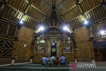 Masjid bambu di Kabupaten Serang