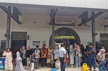Pengguna KA di Sumbar naik 13 persen pada Januari-Februari