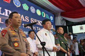 Sebanyak 164.268 personel dikerahkan jaga situasi selama masa mudik