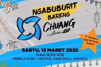 Pertama kali ke Indonesia, member Chuang Asia 2 siap sapa fans di Central Park!