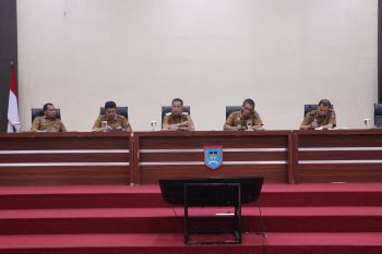 Wawako pimpin rapat koordinasi dengan OPD se-Kota Payakumbuh