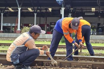 KAI pastikan keandalan prasarana di Daop 5 Purwokerto jelang Lebaran