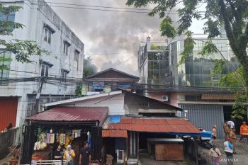 Kebakaran di Balikpapan hanguskan satu rumah dan ruko