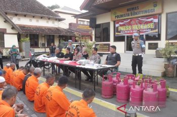 Polresta Bukittinggi ungkap penanganan kasus Januari dan Februari 2025
