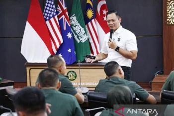 AHY beri kuliah umum soal pembangunan infrastruktur di Seskoad