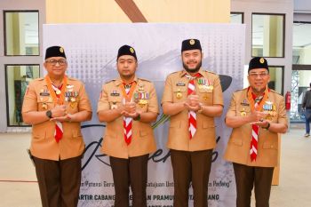 Wako Fadly Amran resmi dilantik sebagai Ketua Kamabicab 09 Gerakan Pramuka Kota Padang periode 2022-2027