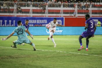 Malut United naik ke lima besar setelah menang 2-1 atas Persita