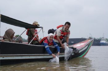 Pemkab Banyuasin peduli selamatkan sumber daya perairan dan pelestarian ekosistem Sungai Musi