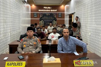 Polres Mabar dan jurnalis jalin kebersamaan melalui buka puasa bersama