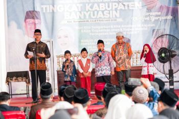 Muhammad Farid Resmi Buka STQH-XII Kabupaten Banyuasin Dan Peringatan Isra Mi'raj 1446 H