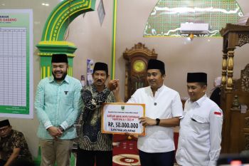 Wako Fadly Amran dampingi Wakil Gubernur Vasco Ruseimy Safari Ramadhan di Masjid Baitul Ihsan Kuranji