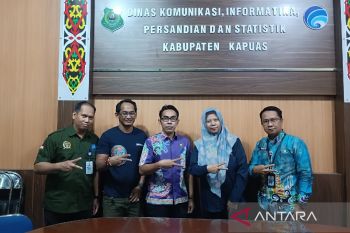 Diskominfosantik Kapuas dan LKBN ANTARA mantapkan kerja sama