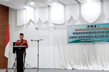 Sabar AS ajak HMI dan KAHMI Pasaman hadir bermanfaat untuk masyarakat