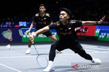 Leo/Bagas ke final All England 2025 setelah kalahkan Sabar/Reza