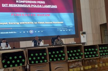 Polda Lampung ungkap kasus produksi Minyakita tak sesuai takaran