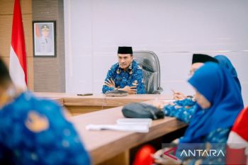 Wakil Bupati Dompu hadiri rakor kurbiuk dan penandatanganan nota kesepahaman secara online