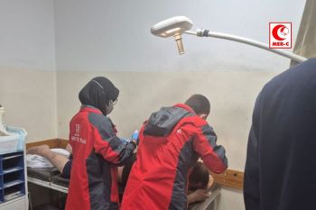 MER-C: Belasan korban dilarikan ke RS Indonesia akibat serangan Israel