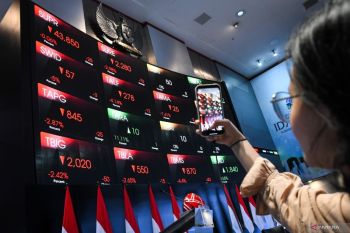 Ekonomi kemarin, IHSG anjlok hingga kinerja positif SUN