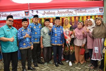 Puluhan pelaku UMKM di Kota Padang ikuti event Ramadan Festival 2025