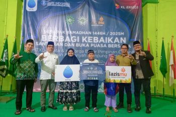 Semarak Ramadhan 1446 H, karyawan XL Axiata berbagi kebaikan di Sumatera