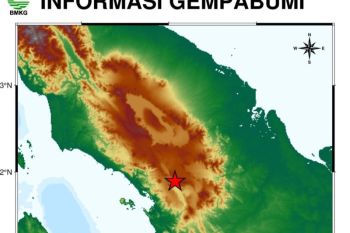 Gempa di Tapanuli Utara akibat adanya aktivitas sesar aktif, terasa hingga Semenanjung Malaysia